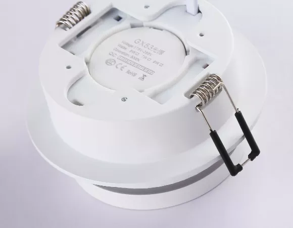 Встраиваемый светильник Ambrella Light GX53 Acrylic tech TN5218, вид снизу
