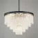 Подвесная люстра Delight Collection 1920s Odeon KR0387P-10A black/frost