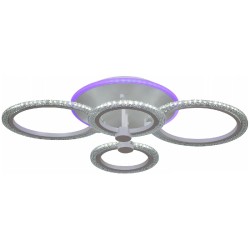 Потолочная люстра с пультом управления Reluce 20316-0.3-2+2+1 WT