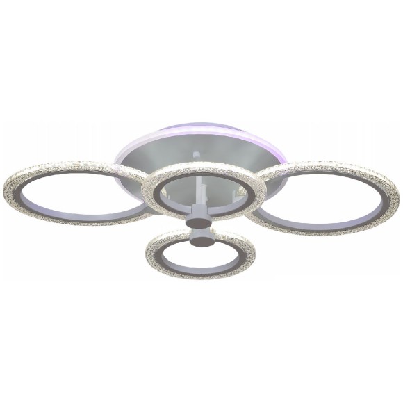 Потолочная люстра с пультом управления Reluce 20316-0.3-2+2+1 WT