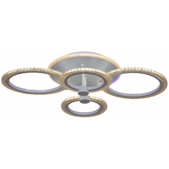 Потолочная люстра с пультом управления Reluce 20316-0.3-2+2+1 WT