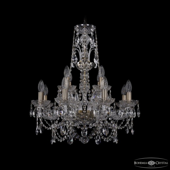 Подвесная люстра Bohemia Ivele Crystal 1411/8+4/195/XL-65 Pa