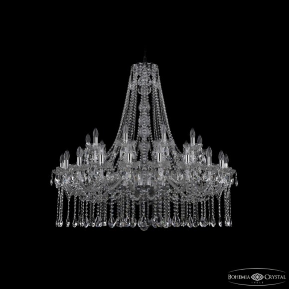 Подвесная люстра Bohemia Ivele Crystal 1413/20+10/400/h-109 Ni