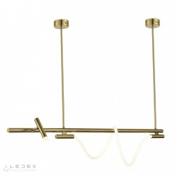 Подвесная светодиодная люстра iLedex Cross 2313-1200 BR