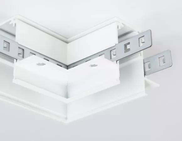 Коннектор угловой для шинопровода Ambrella Light Track System GL3352, вид снизу