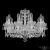 Подвесная люстра Bohemia Ivele Crystal 5402/10/195 Ni Clear/M-1F