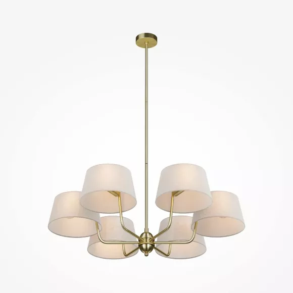 Люстра на штанге Maytoni Modesto MOD360PL-06BS, Модерн, Бежевый Люстра на штанге Maytoni Modesto MOD360PL-06BS, Модерн, Бежевый