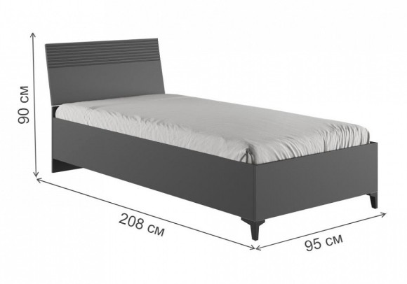 Кровать односпальная Ника WO_593608