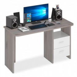 Стол письменный Домино Lite СКЛ-Прям130Р MER_SKL-Pryam130R_NBE