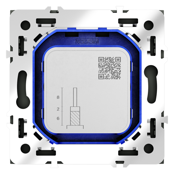 Розетка телевизионная Voltum S70 VLS060407