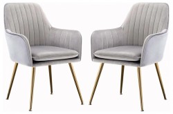 Набор из 2 стульев Tranquil Synchrony HSBI_Y607_grey_2