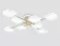Потолочная люстра Ambrella Light Linetech Comfort FL516346, Белый, От теплого до холодного, Металл, светодиодный модуль
