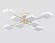 Потолочная люстра Ambrella Light Linetech Comfort FL516346, 3000, 6000