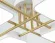 Потолочная люстра Ambrella Light Linetech Comfort FL516346, вид снизу
