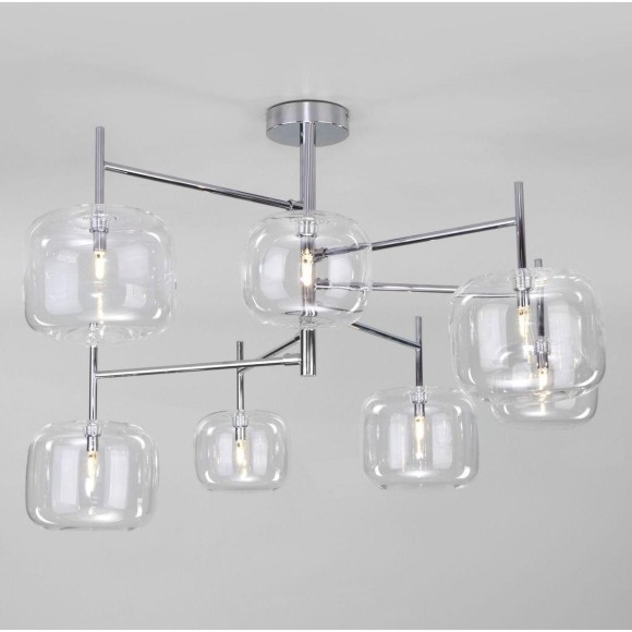 Потолочная люстра Eurosvet Jar 70128/7 хром