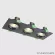 Встраиваемый светильник Crystal Lux CLT 002C3 BL V2