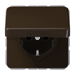 Розетка штепсельная Schuko Jung CD1520BFKLBR