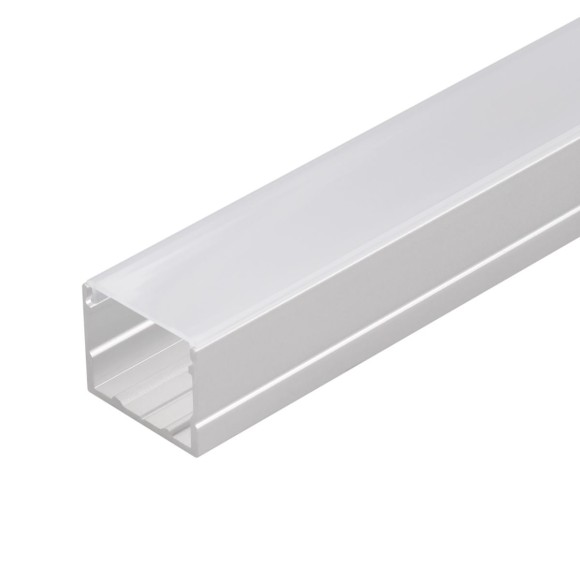 Профиль с экраном Arlight ARH-CH17-2000-ANOD (Алюминий) 055692