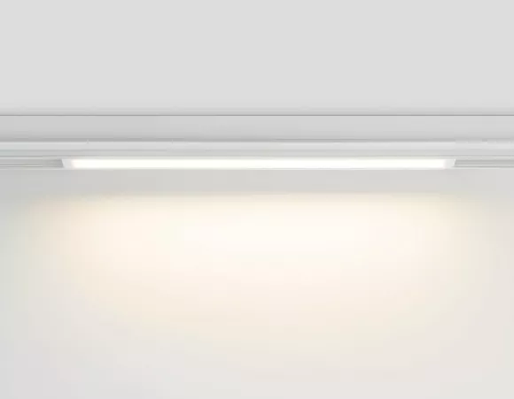 Трековый магнитный светильник Ambrella Light Magnetic 220V GL1281, Белый, От теплого до холодного, Металл, вид сверху
