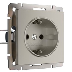 Розетка с/з со шторками Werkel W1271104 4690389211973 a069463