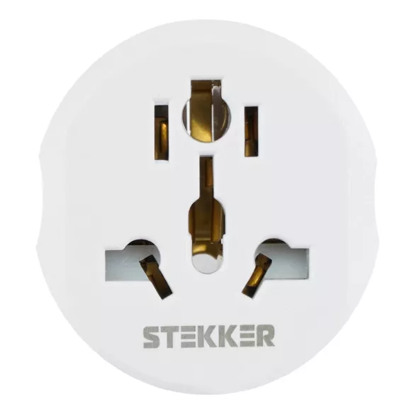 Адаптер-переходник для евровилки с/з ультраплоский Stekker ADP16-06-20W 50412, Пластик, Россия Адаптер-переходник для евровилки с/з ультраплоский Stekker ADP16-06-20W 50412, Пластик, Россия