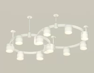 Комплект подвесного светильника Ambrella Light Techno Ring XR92211002 (A9221, A9226, C9236, C9231, N8402)