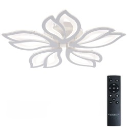 Потолочная люстра с пультом управления Natali Kovaltseva Fortuna LED LAMPS 81107/4C