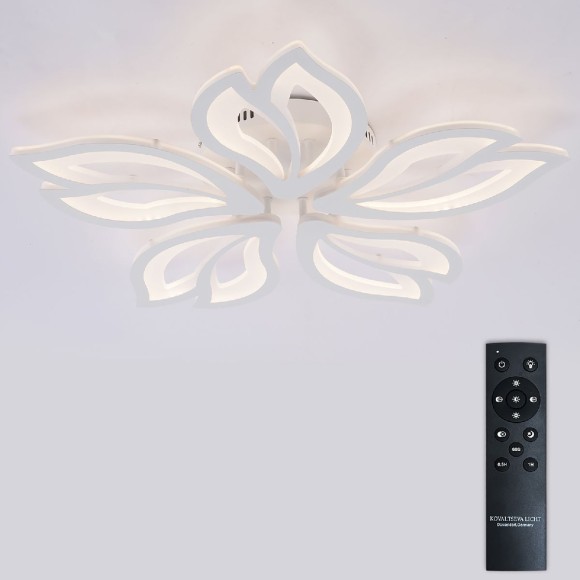 Потолочная люстра с пультом управления Natali Kovaltseva Fortuna LED LAMPS 81107/4C