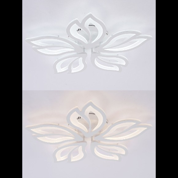 Потолочная люстра с пультом управления Natali Kovaltseva Fortuna LED LAMPS 81107/4C