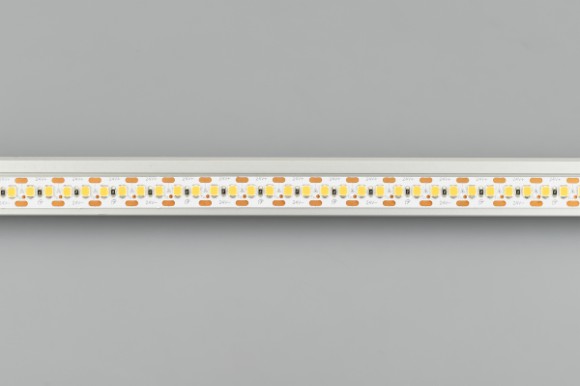 Светодиодная лента Arlight RT-A168-10mm 24V Warm3000-CX2 (17.3 W/m, IP20, 2835, 5m) (ARL, резка 2 светодиода) 028738(2)