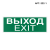 Знак безопасности (пиктограмма) "Выход-EXIT" WOLTA E22-1