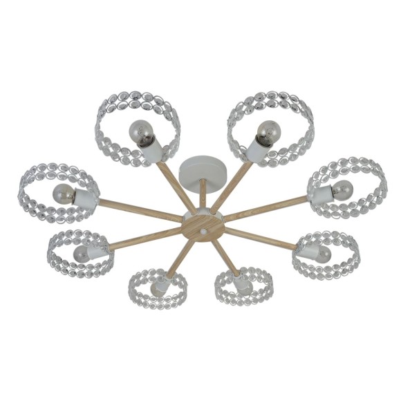 Люстра на штанге Escada Banjo 679/8P White