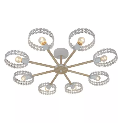Люстра на штанге Escada Banjo 679/8P White