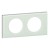 Рамка 2-постовая Legrand Celiane смальта белая глина 069312