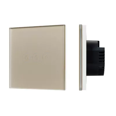 Выключатель сенсорный Arlight SWT-OMALI-S03-ZB-GD (250V, 10A, Zigbee) 050048