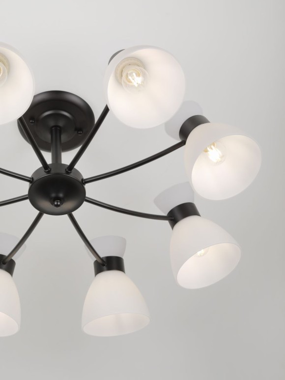 Люстра на штанге Rivoli Aemilia 9185-308 Б0069950