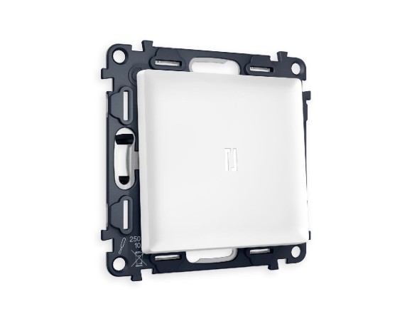 Комплект механизма 1-кл выключателя с подсветкой Ambrella Volt Alfa MA122015