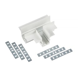 Т-образный коннектор для магнитного шинопровода Myfar Accessories for MagLine 23 MT0200-CT-W