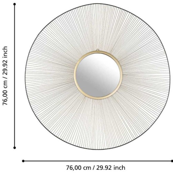 Зеркало декоративное Eglo Esashi 425033