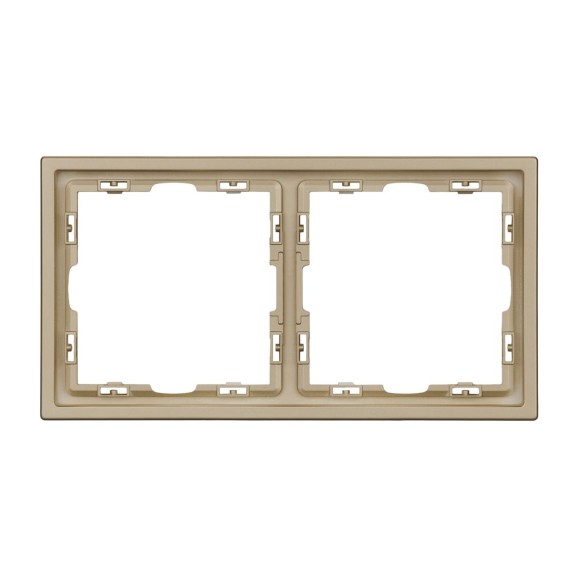 Рамка пластиковая Arlight FRM-NOBE-SFPL-2-GD 054217