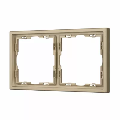 Рамка пластиковая Arlight FRM-NOBE-SFPL-2-GD 054217