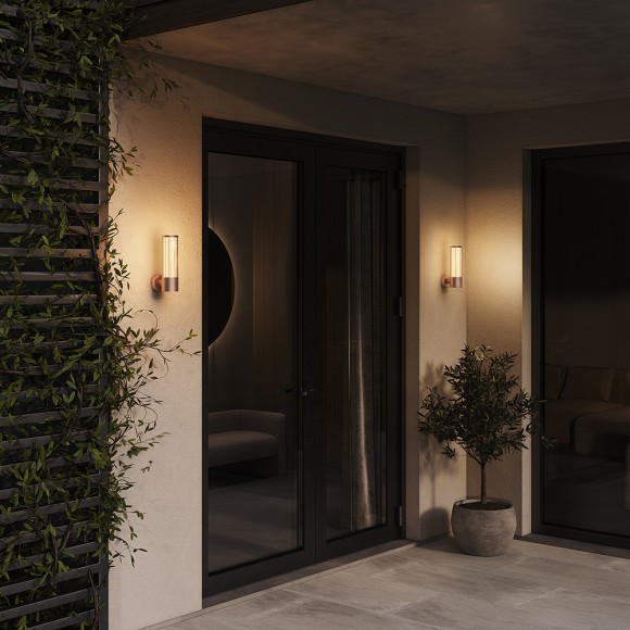 Уличный настенный светильник Maytoni Lit O593WL-L8BR3K