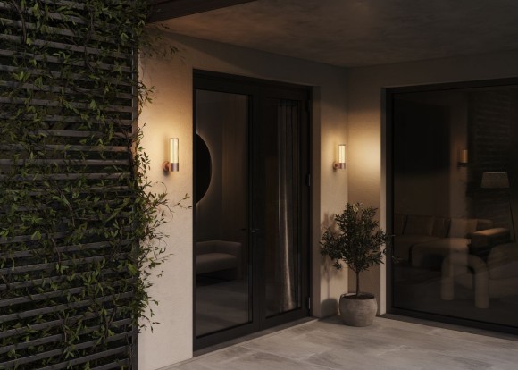 Уличный настенный светильник Maytoni Lit O593WL-L8BR3K