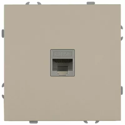 Розетка Эра Galaxy 15-3107-04 информационная RJ45 IP20 шампань Б0070741