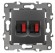 Розетка аудио двойная Эра 12-3112-12 Б0027467