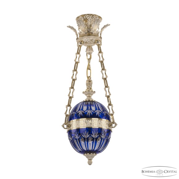 Подвесной светильник Bohemia Ivele Crystal 71000P/20 GW Clear-Blue/H-1I Y8 FL2S