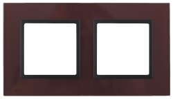 Рамка на 2 поста Эра 14-5102-25 Б0034497