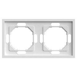 Рамка на 2 поста Stekker PFR00-5002-01 Эмили 49885