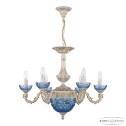 Подвесная люстра Bohemia Ivele Crystal AL79101P/6/175 WMG P Aquamarine/M-1F