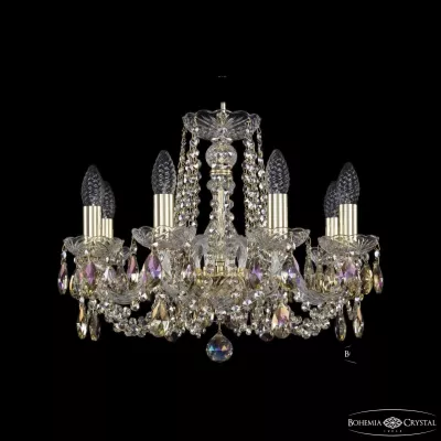 Подвесная люстра Bohemia Ivele Crystal 1402/8/160 G R801